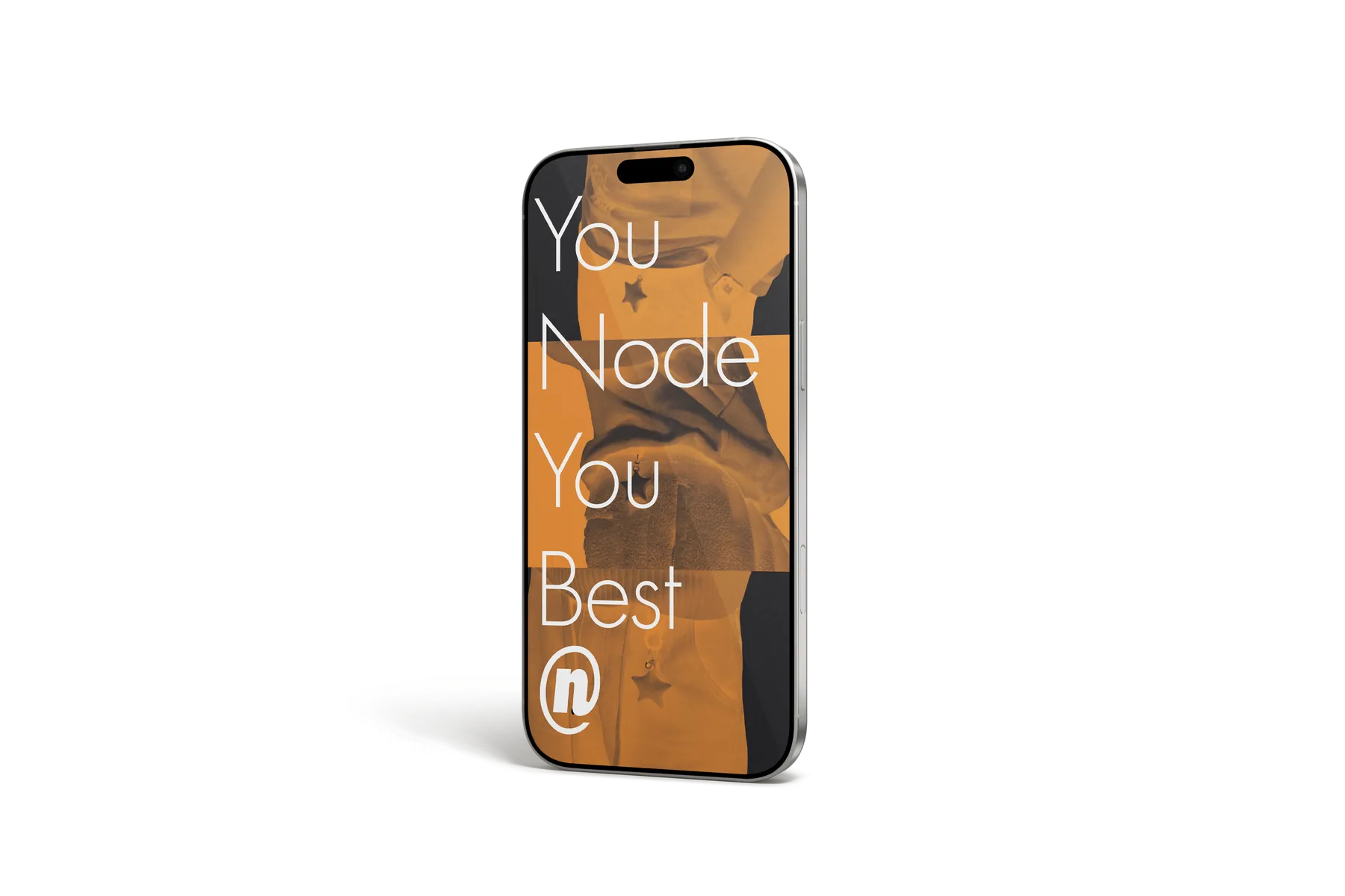 Phone mockup showing You Node You Best