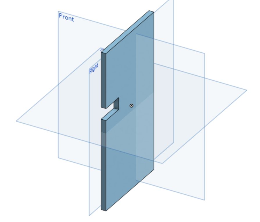 3D CAD model of a cereal feeder structural part
